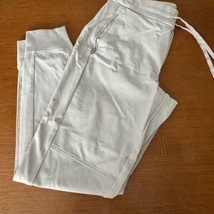 Athleta Cream Jogger Pants